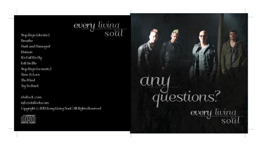 CD Cover Design by Debra for Every Living Soul | Design #1763020