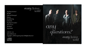 CD Cover Design by Debra for Every Living Soul | Design: #1763020