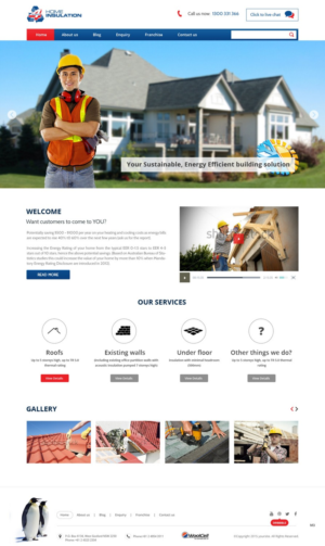Web Design by pb for 4 seasons Home Insulation | Design: #6778827