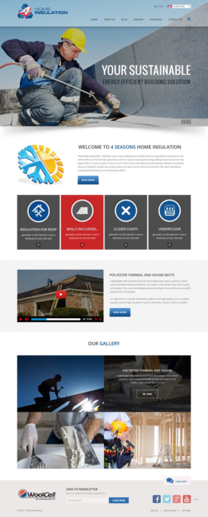 Web Design by pb for 4 seasons Home Insulation | Design: #6779982