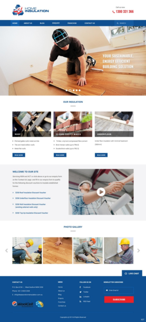 Web Design by pb for 4 seasons Home Insulation | Design: #6786279