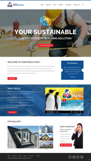 Web Design by pb for 4 seasons Home Insulation | Design: #6786293