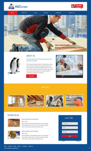 Web Design by pb for 4 seasons Home Insulation | Design: #6786294