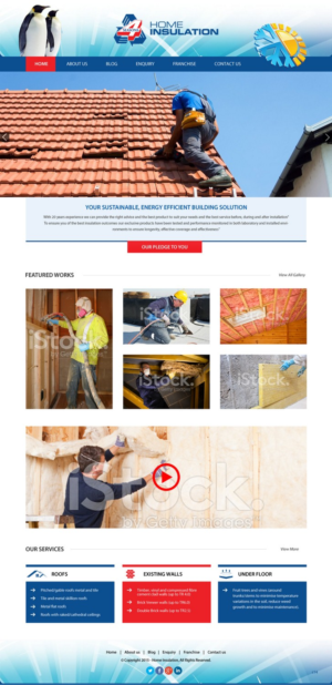 Web Design by pb for 4 seasons Home Insulation | Design: #6786297