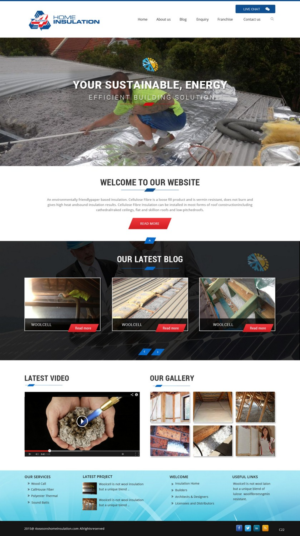 Web Design by pb for 4 seasons Home Insulation | Design: #6804201