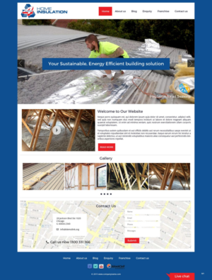 Web Design by pb for 4 seasons Home Insulation | Design: #6804203