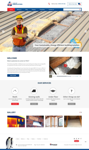 Web Design by pb for 4 seasons Home Insulation | Design: #6804229