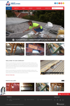 Web Design by pb for 4 seasons Home Insulation | Design: #6804235