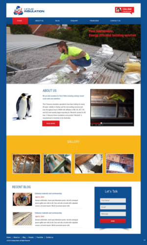 Web Design by pb for 4 seasons Home Insulation | Design: #6804242