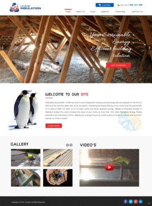 Web Design by pb for 4 seasons Home Insulation | Design: #6804246