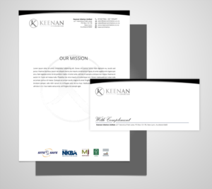 Stationery Design by chandrayaan.creative for Keenan Interiors Limited | Design: #6810301