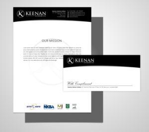 Stationery Design by chandrayaan.creative for Keenan Interiors Limited | Design: #6829783