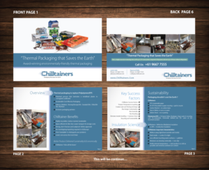 Brochure Design by meet007 for Hellmann Worldwide Logistics | Design: #6848261