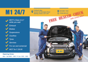 flyer for CAR REPAIR GARAGE  | Design de Flyer par Kristijan Trajchev