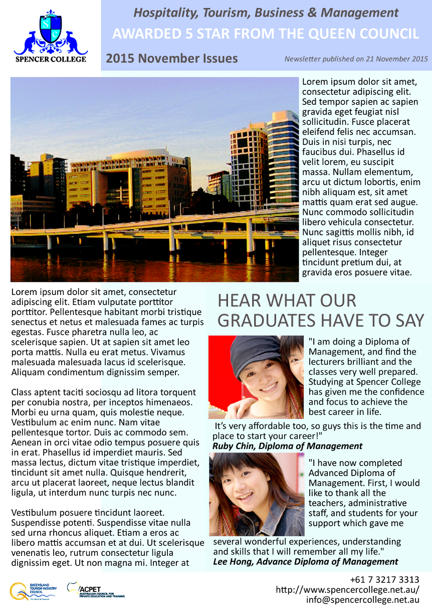 Newsletter Design by DigisterDesign for this project | Design #1752845