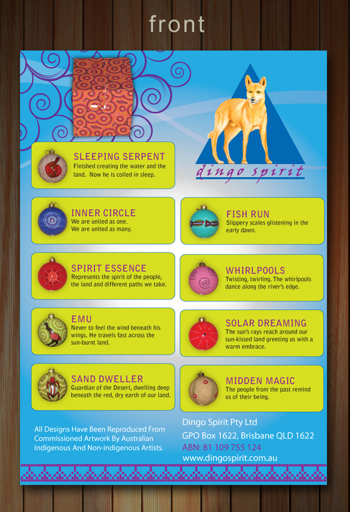 Diseño de Brochure por Sbss para Dingo Spirit Pty Ltd | Diseño #1804309