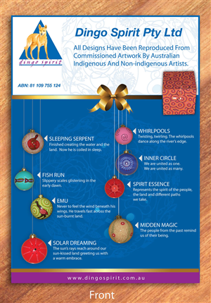 Brochure Design by Sbss for Dingo Spirit Pty Ltd | Design: #1809775