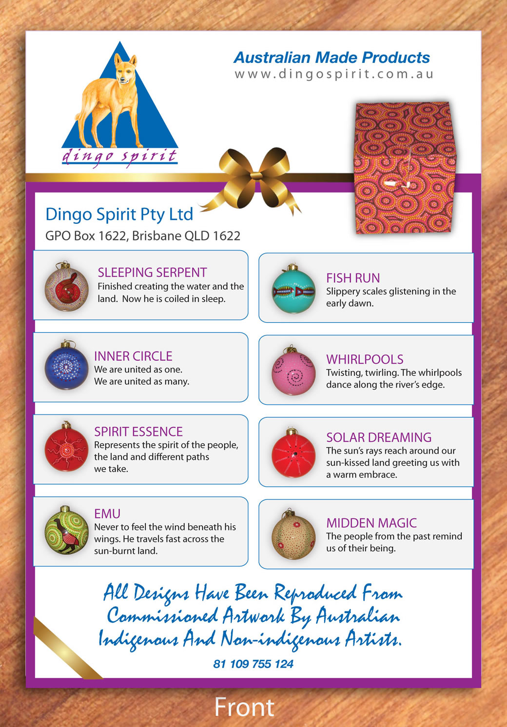 Design de Brochure par Sbss pour Dingo Spirit Pty Ltd | Design #1809819