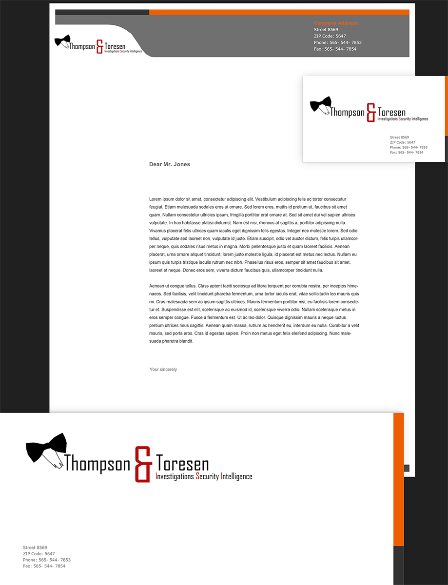 Design de Logo par ArTTricS pour Thompson and Toresen | Design #1754499