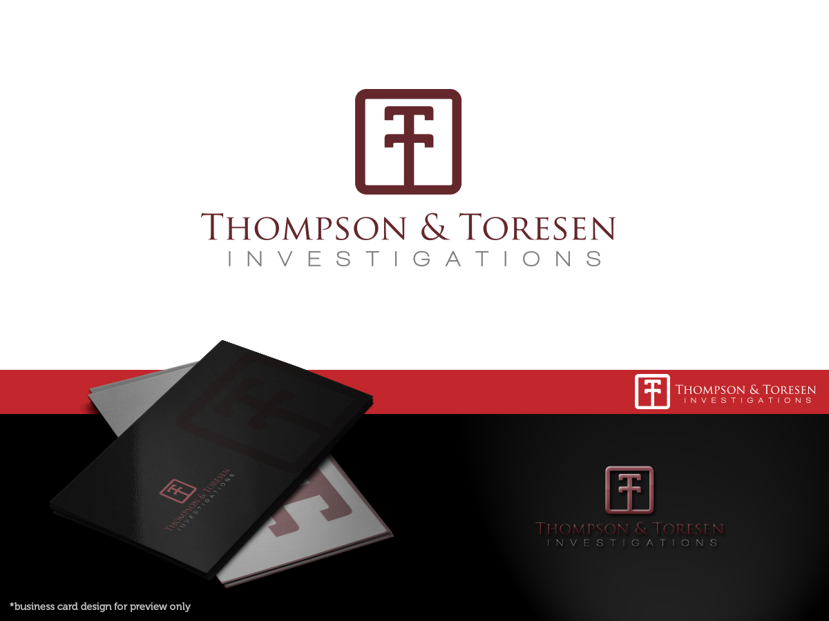 Logo-Design von ArtSamurai für Thompson and Toresen | Design #1755761