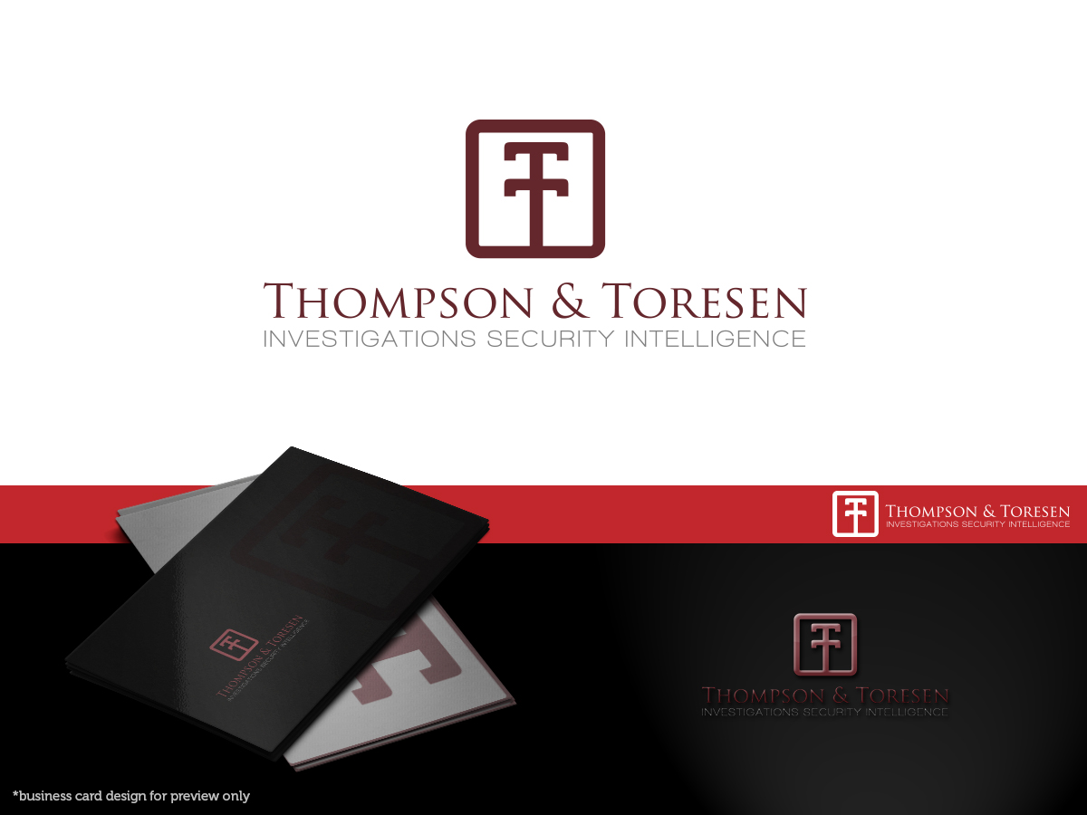 Diseño de Logo por ArtSamurai para Thompson and Toresen | Diseño #1758462
