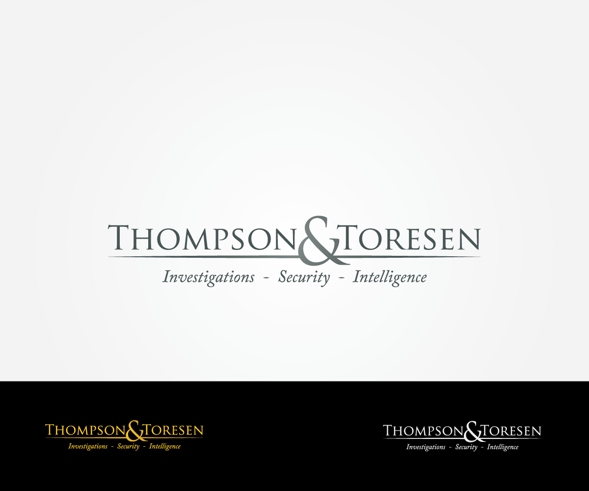 Logo-Design von Sofia Pereira für Thompson and Toresen | Design #1777424