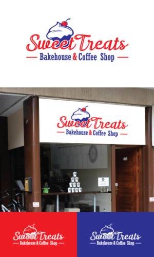 Diseño de Logo por Crest Logo Designs para Sweet Treats Bakehouse & Coffee Shop | Diseño: #6799166