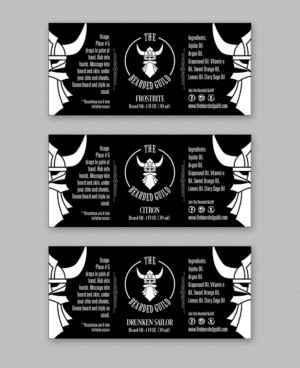 Label design for Beard Oil Bottle | Design Étiquette par creative.visuals