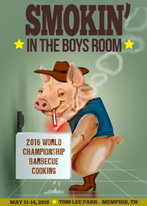 2016 World Championship Barbecue Cooking Contest | Illustration Design by artistraman