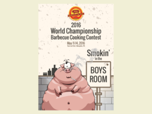 2016 World Championship Barbecue Cooking Contest | Illustration Design by LeonFX