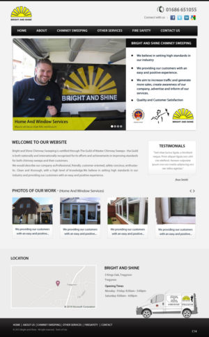 Web Design by pb for Bright and Shine  | Design: #6804274