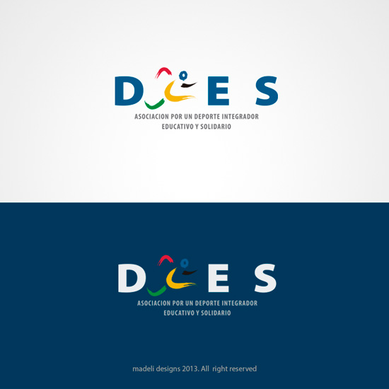 Logo Design by madeli for Asociacion por un Deporte Integrador Educativo y Solidario | Design: #1800089