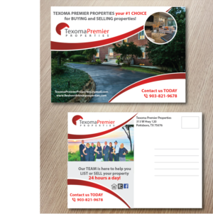 Design de Carte Postale par alex989 pour Texoma Premier Properties | Design : #6785582