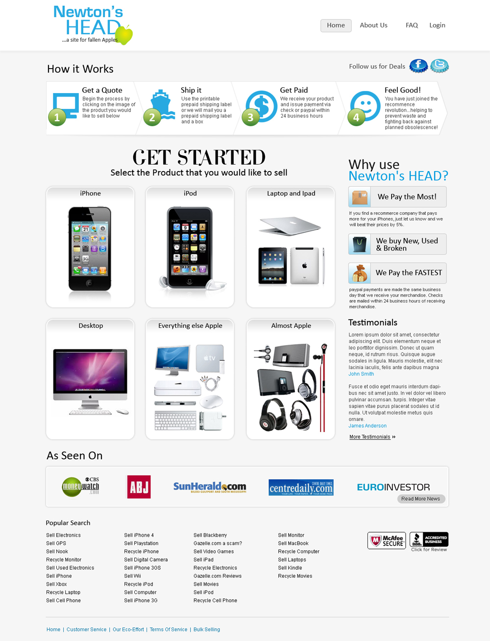 Web Design by James for this project | Design #365656