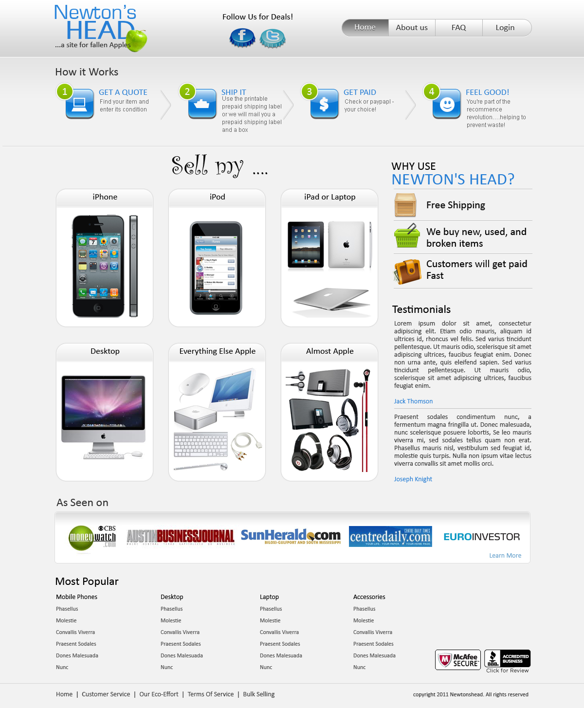 Web Design by SJ for this project | Design #367879