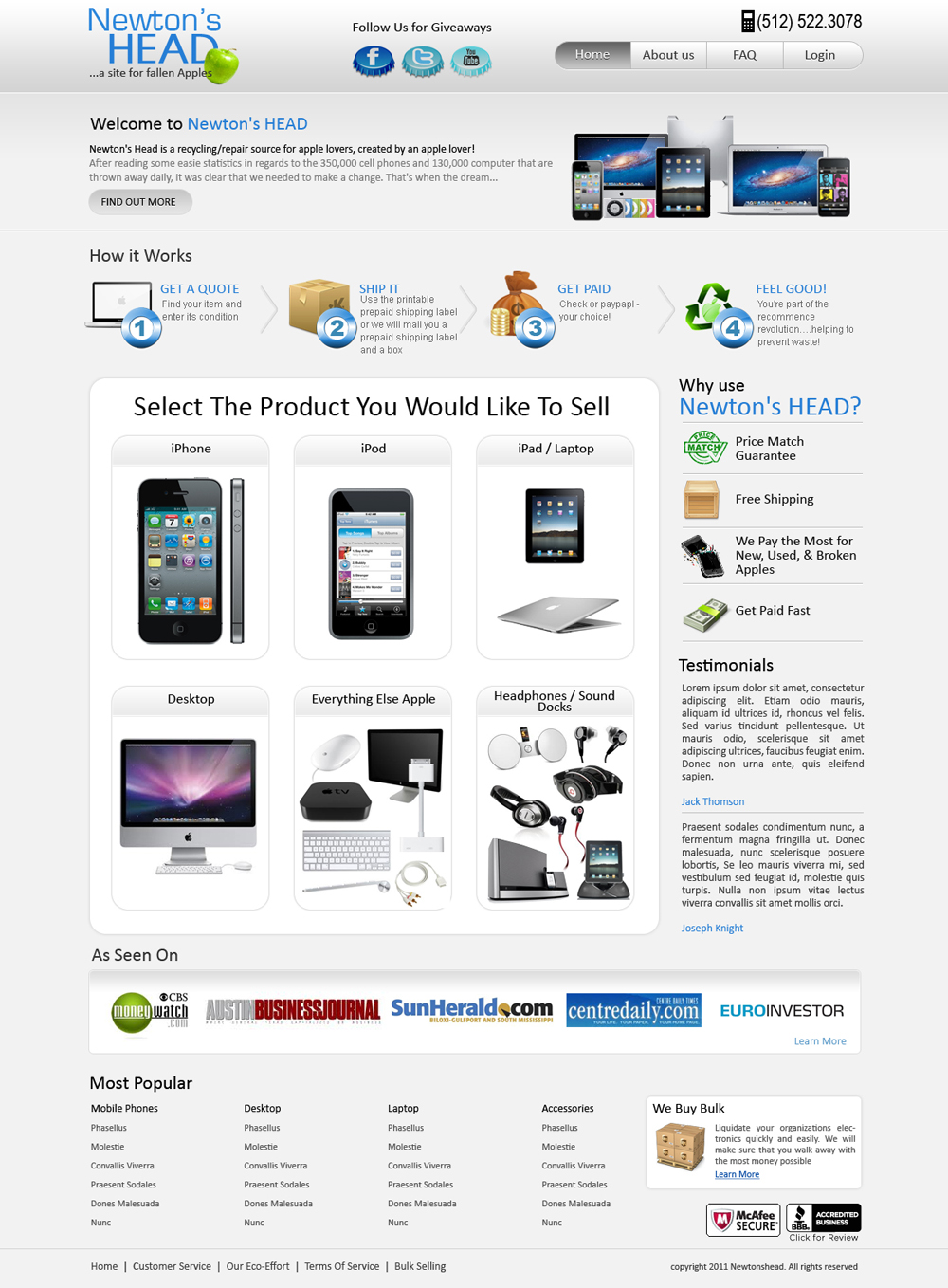Web Design by SJ for this project | Design #370650