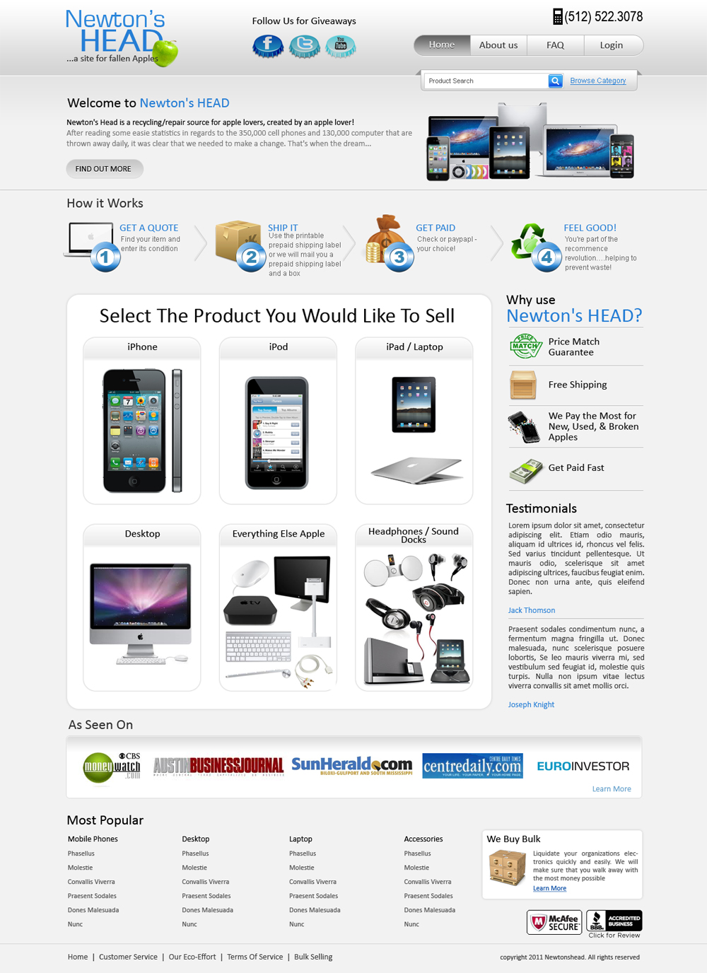 Web Design by SJ for this project | Design #371954