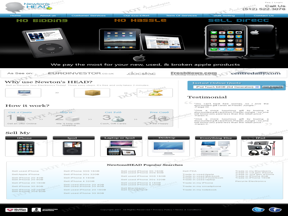 Web Design by Amit for this project | Design #361545
