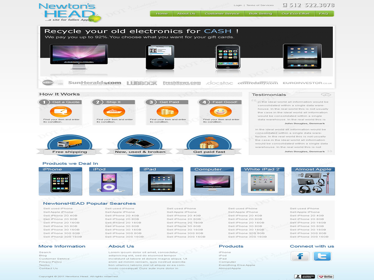 Web Design by Amit for this project | Design #364492