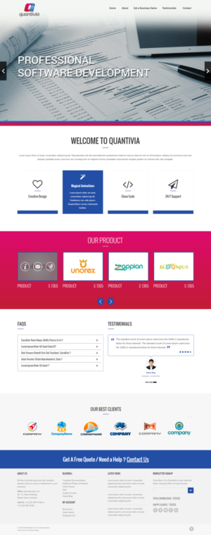 Diseño Web por iLibart para PROCON8 | Diseño: #6811379