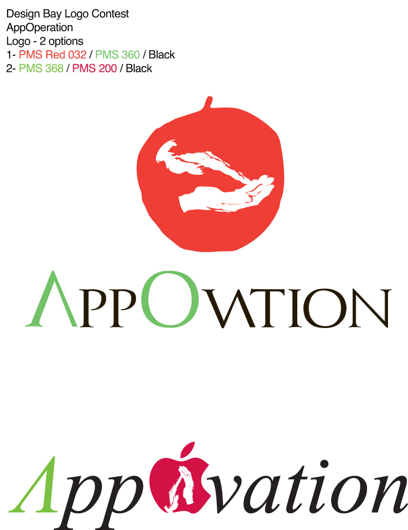Logo Design by Keith Tamashiro for AppOvation | Design #10749