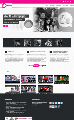 Wordpress Design by Rula Hennawy for ODIN technologies | Design #1755513