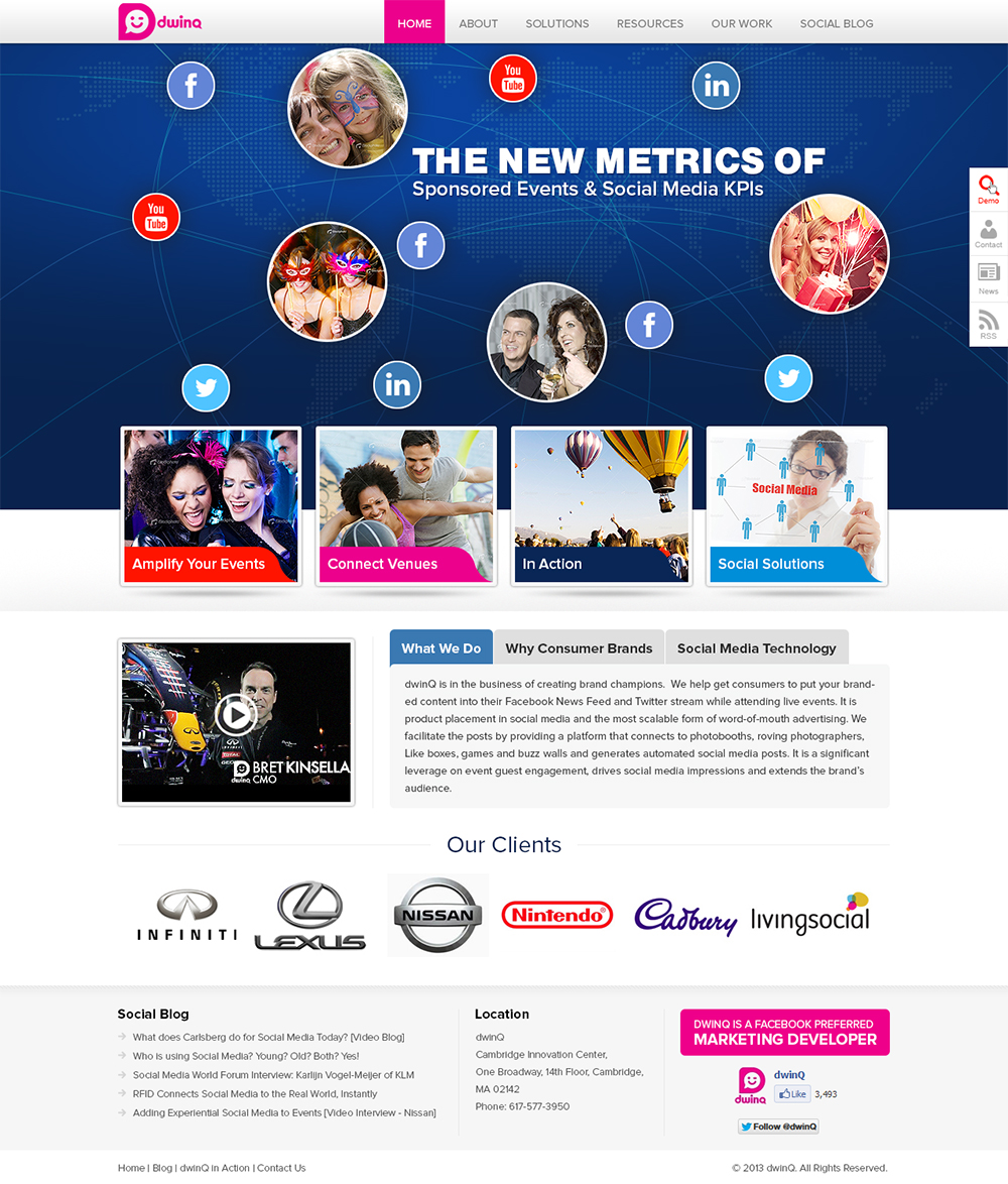 Wordpress Design by Mayank Patel for ODIN technologies | Design #1769938