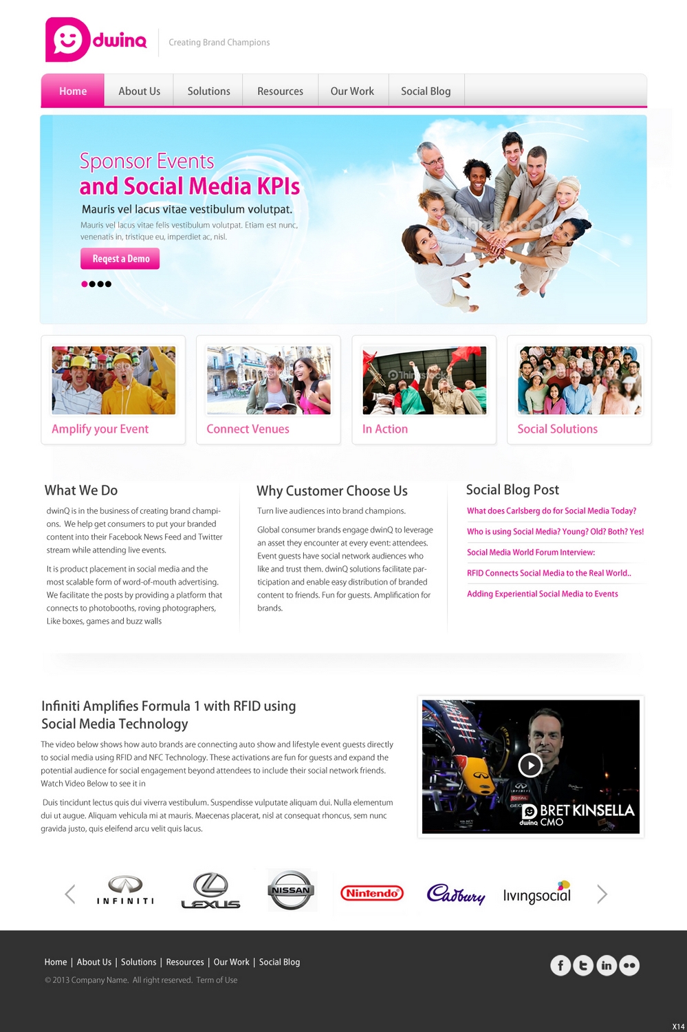 Design Wordpress par pb pour ODIN technologies | Design #1758441