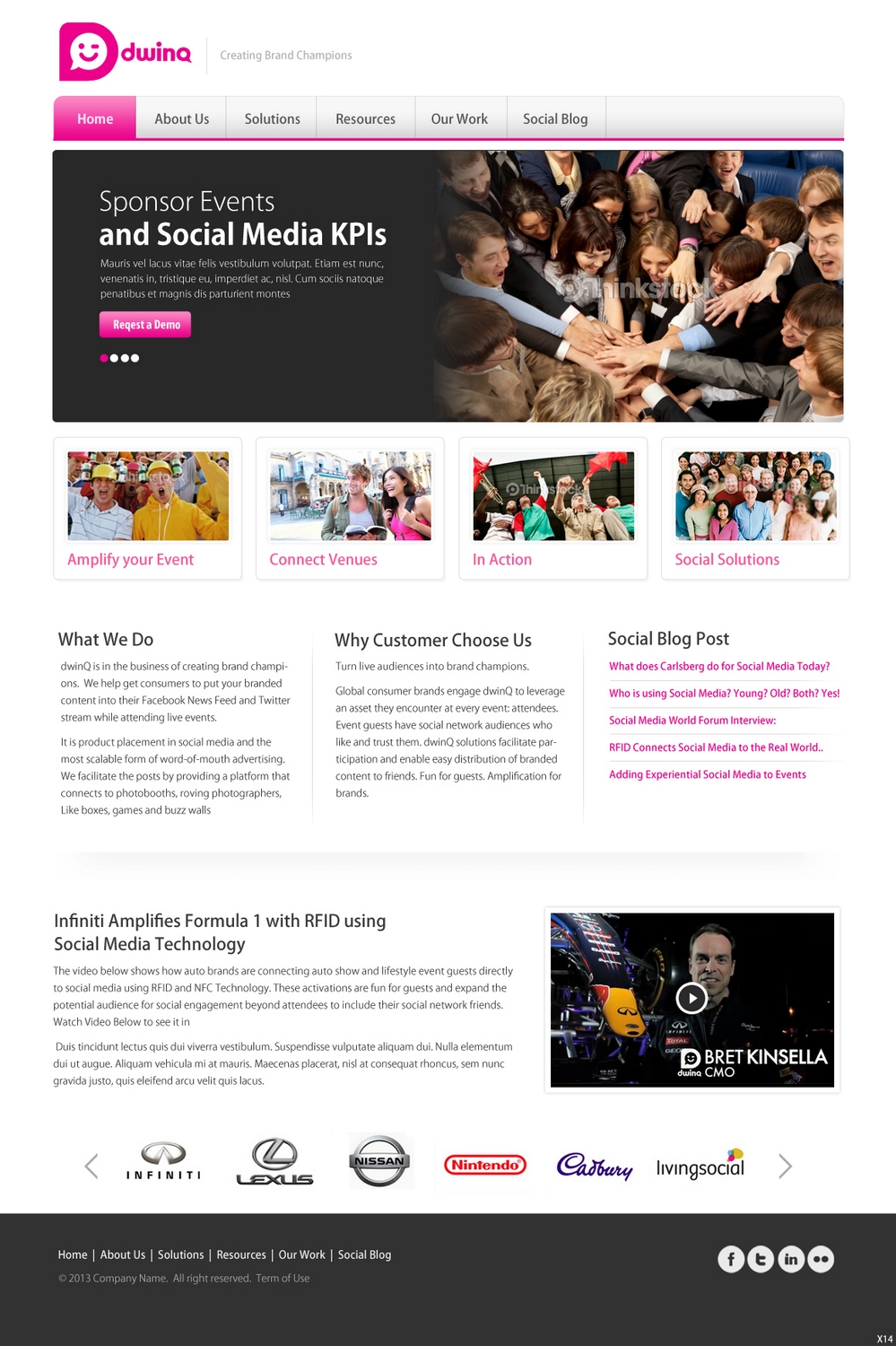 Wordpress Design by pb for ODIN technologies | Design #1758442