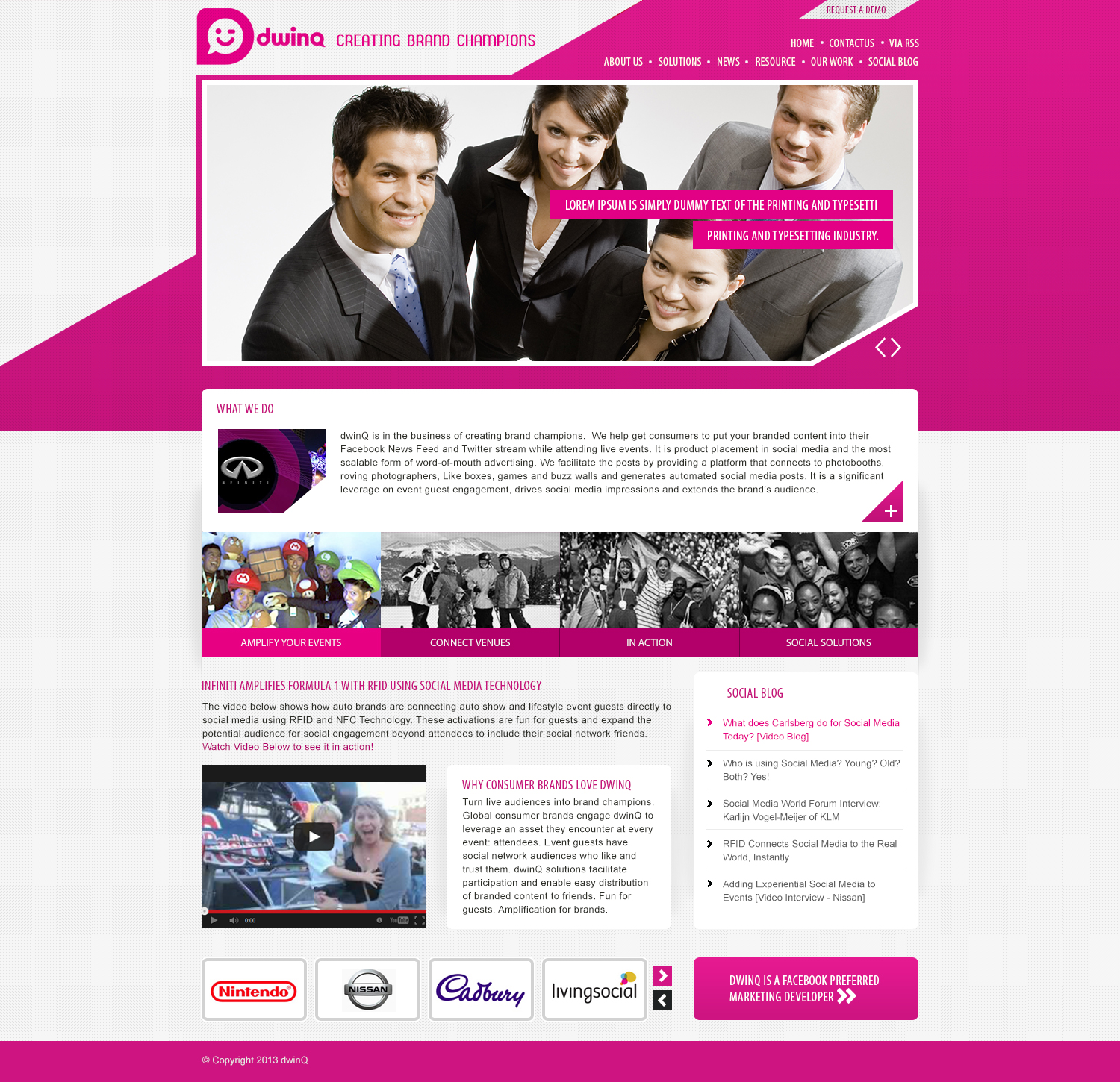 WordPress-Design von Empireweb für ODIN technologies | Design #1773677