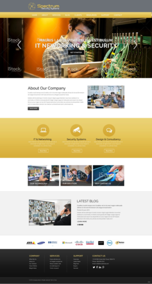Web Design by pb for this project | Design: #6786562