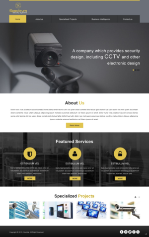 Web Design by pb for this project | Design: #6787577