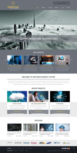 Web Design by pb for this project | Design: #6804533