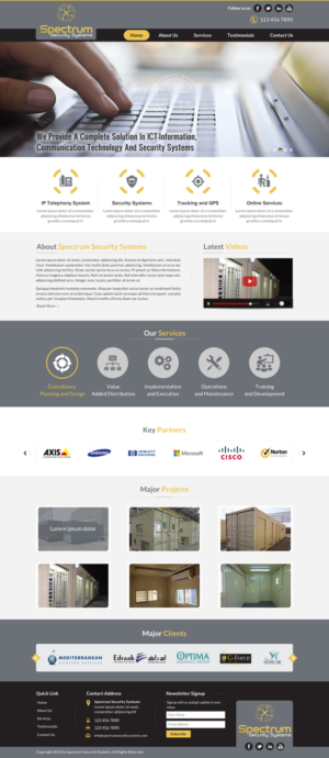 Web Design by Sbss for this project | Design: #6786403